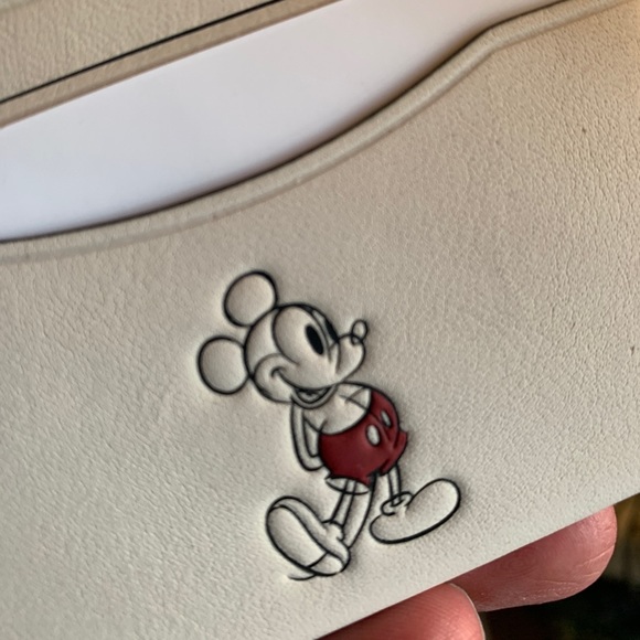 Authentic COACH Genuine Calf leather MICKEY card case - Picture 9 of 10